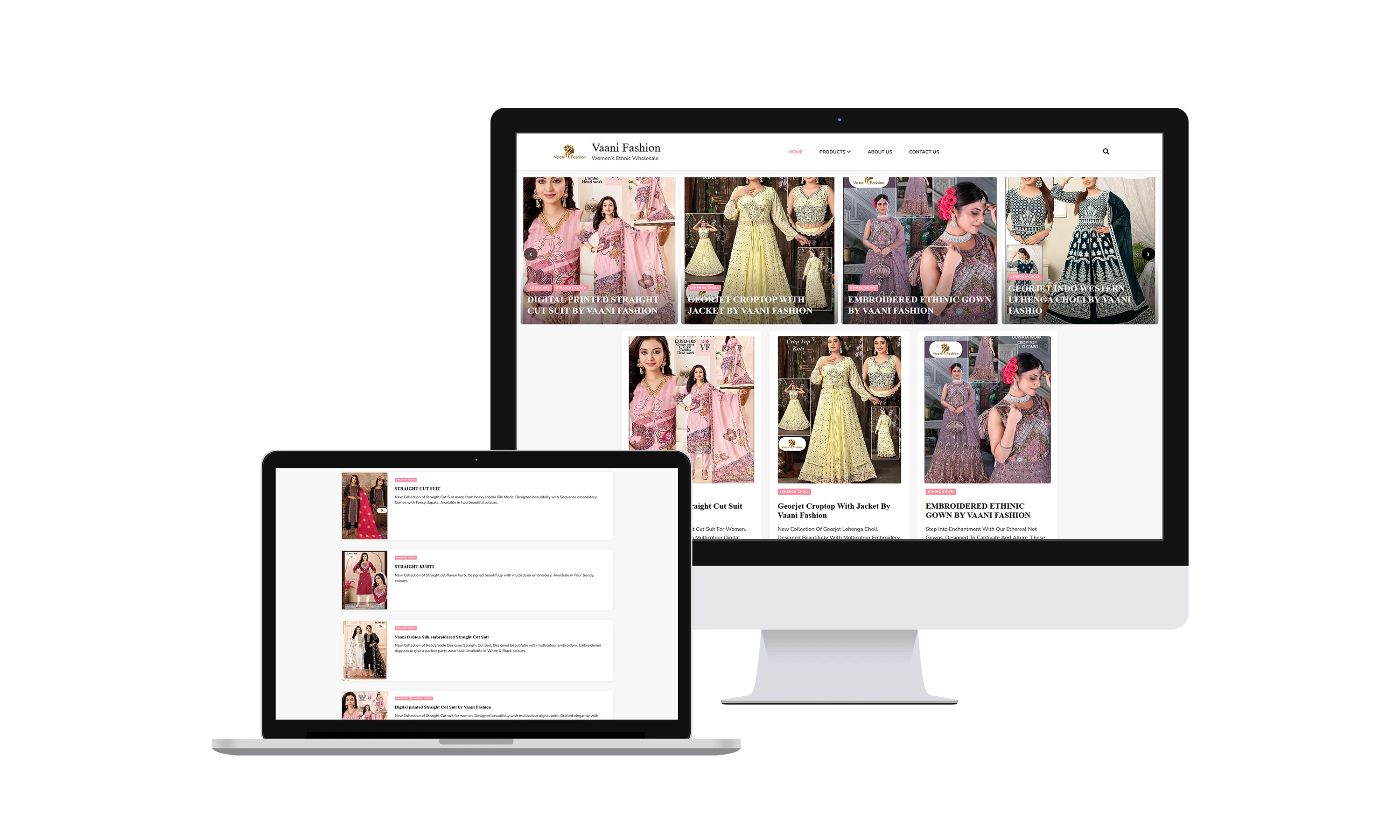 Developing Website for B2B Fashion Garments store